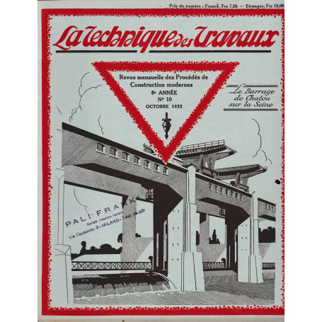 La Tecnique des Travaux. Revue mensuelle des Procédés de Construction modernes