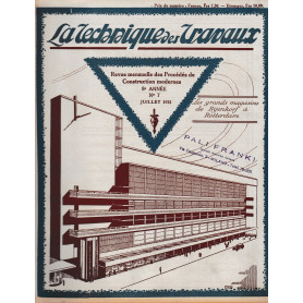 La Tecnique des Travaux. Revue mensuelle des Procédés de Construction modernes