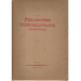 La philosophie tchecoslovaque contemporaine