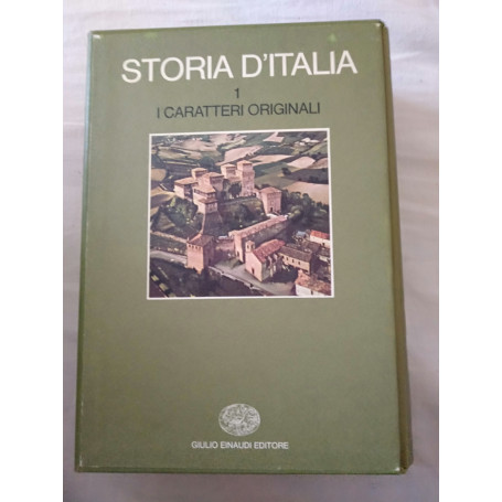 Storia d'Italia: i caratteri originali (volume 1)