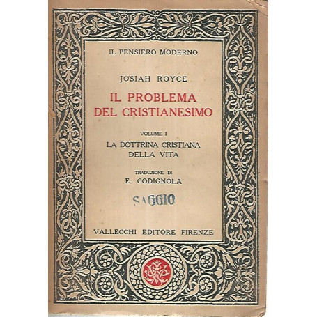 Il problema del cristianesimo. Vol. 1