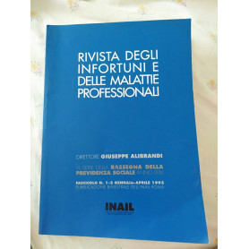 Rivista degli infortuni  e delle malattie professionali