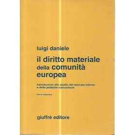 Il diritto materiale della comunità europea