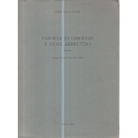 Parolle in libertae e versi abbrettio