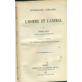 L'homme et l'animal