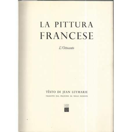 La pittura francese. L'ottocento