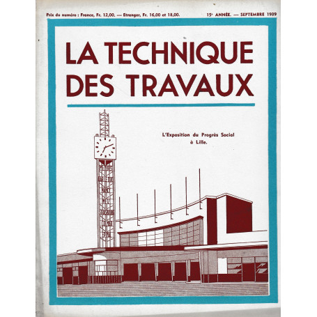 La tecnique des travaux