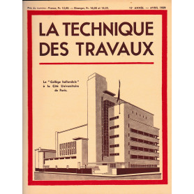 La tecnique des travaux