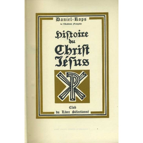 Histoire de Christ Jesus