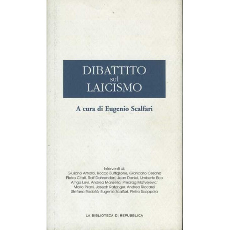 Dibattito sul laicismo