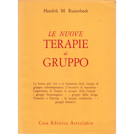 Le nuove terapie di gruppo