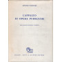 L'appalto di opere pubbliche