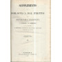 Supplemento alla biblioteca del diritto o repertorio ragionato di legislazione e di giurisprudenza