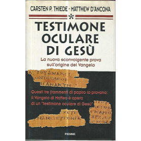 Testimone oculare di Gesà¹