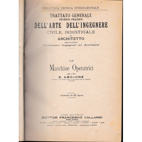 Trattato generale teorico pratico dell'arte dell'ingegnere civile