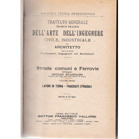 Trattato generale teorico pratico dell'arte dell'ingegnere civile