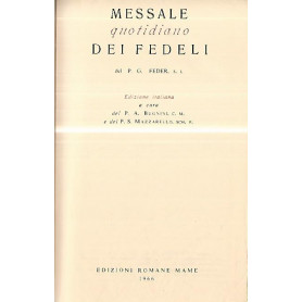 Messale quotidiano dei fedeli