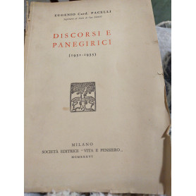 Discorsi e panegirici 1931-1935