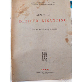 Appunti di diritto bizzantino
