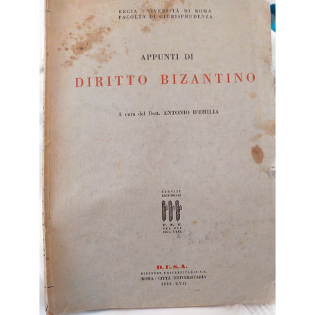 Appunti di diritto bizzantino