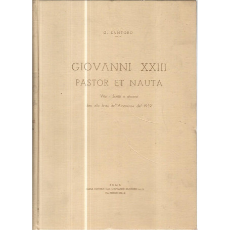 Giovanni XXIII pastor et nauta