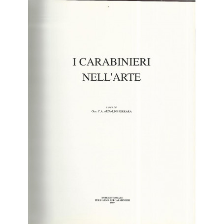 I carabinieri nell'arte