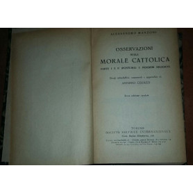 Osservazioni Sulla Morale Cattolica: Parte I E II (Postuma) E Pensieri Religiosi