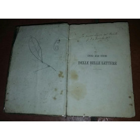 Guida allo studio delle belle lettere e al comporre. Con un manuale dello stile epistolare
