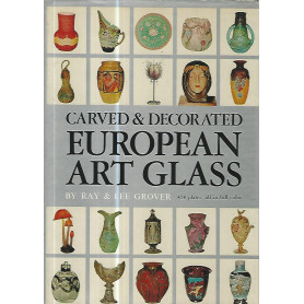 Carved & decorated european art glass