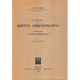 Corso di diritto amministrativo