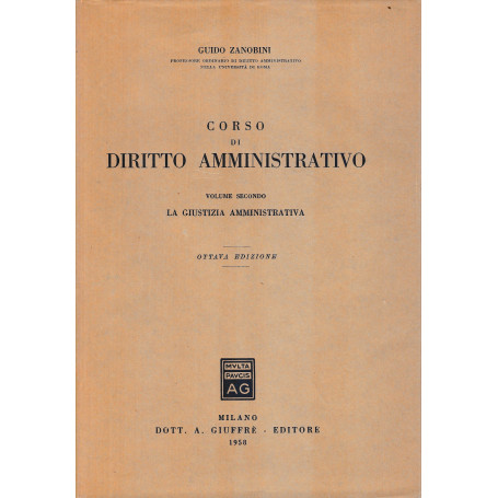 Corso di diritto amministrativo