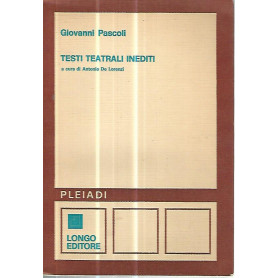 Testi teatrali inediti