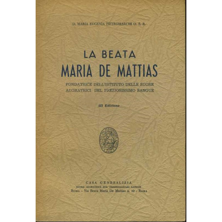 La beata Maria De Mattias