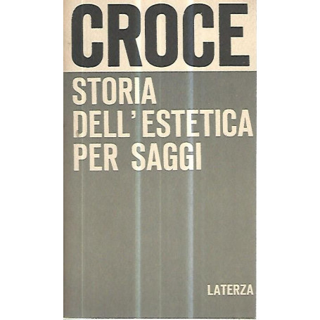 Storia dell'estetica per saggi