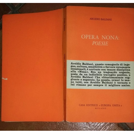 Opera Nona:Poesie