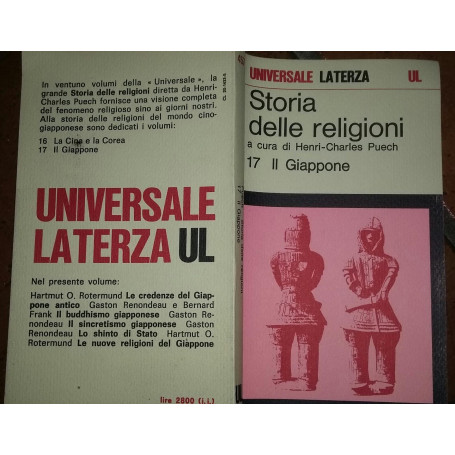 Storia delle religioni il Giappone Vol.17