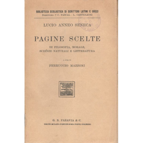 Pagine scelte di filosofia