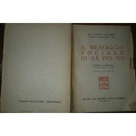 Il messaggio sociale di S.S.Pio XII
