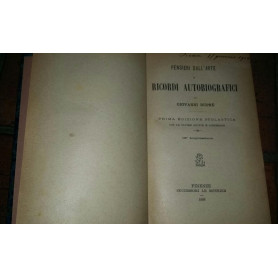 Pensieri sull' arte e ricordi autobiografici