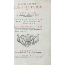 Institutiones Juris Naturae et Gentium