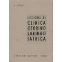 Lezioni di Clinica Otorinolaringoiatrica