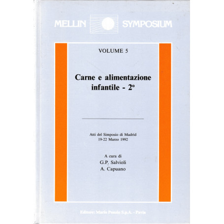Carne e alimentazione infantile - 2°. Volume 5