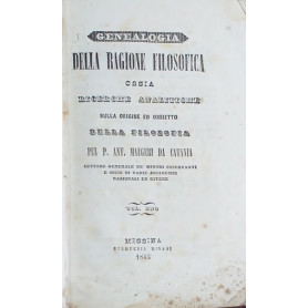 Genealogia della Ragione Filosofica