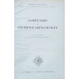 Compendio di Otorinolarinolaringoiatria