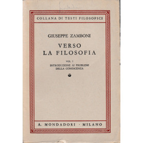 Verso la filosofia