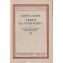 Verso la filosofia