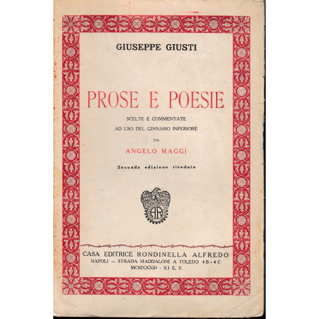 Prose e poesie