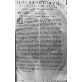 Flos Sanctorum