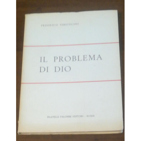 IL PROBLEMA DI DIO