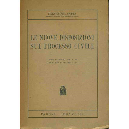 Le nuove disposizioni sul processo civile